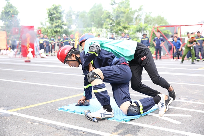 600 VĐV tham gia Hội thao Nghiệp vụ chữa cháy và cứu nạn, cứu hộ - Ảnh minh hoạ 7