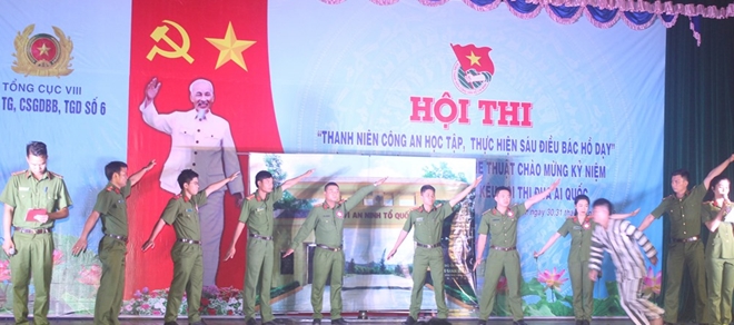 Hội thi sân khấu hóa “Thanh niên CAND học tập, thực hiện Sáu điều Bác Hồ dạy” - Ảnh minh hoạ 6