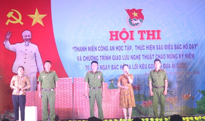 Hội thi sân khấu hóa “Thanh niên CAND học tập, thực hiện Sáu điều Bác Hồ dạy” - Ảnh minh hoạ 8