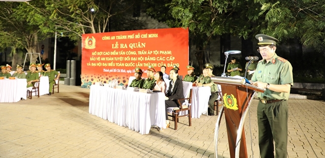 Công an TP Hồ Chí Minh tổ chức Lễ ra quân tấn công trấn áp tội phạm - Ảnh minh hoạ 2