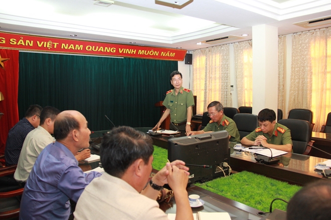 Đoàn đại biểu Bộ Thông tin, Văn hoá và Du lịch Lào thăm, làm việc tại Báo CAND