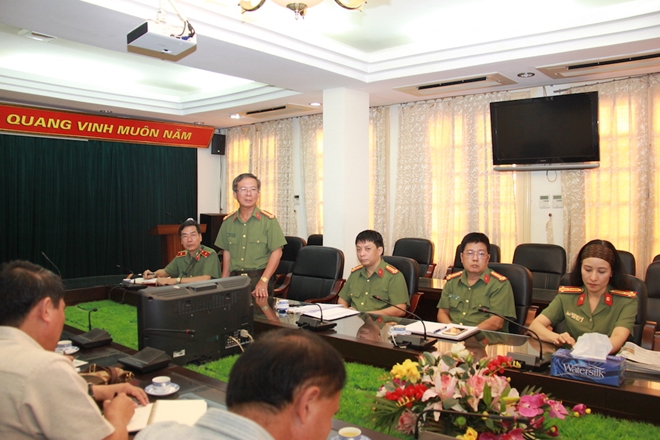 Đoàn đại biểu Bộ Thông tin, Văn hoá và Du lịch Lào thăm, làm việc tại Báo CAND - Ảnh minh hoạ 3