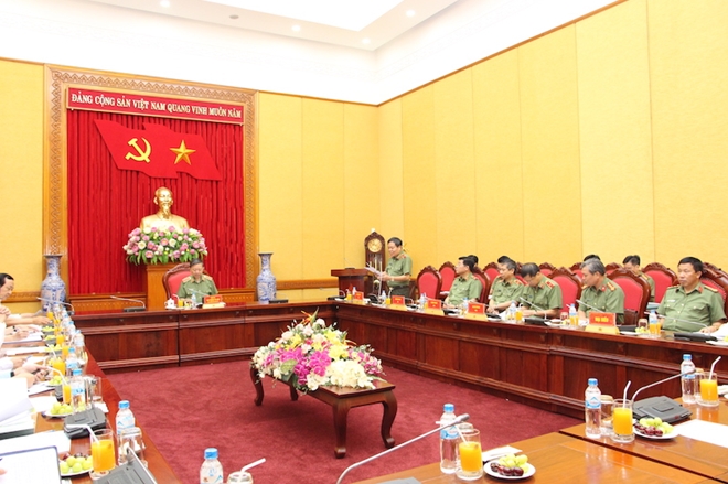 Bộ trưởng Tô Lâm chủ trì cuộc họp bàn xây dựng Nhà hát Công an nhân dân - Ảnh minh hoạ 3