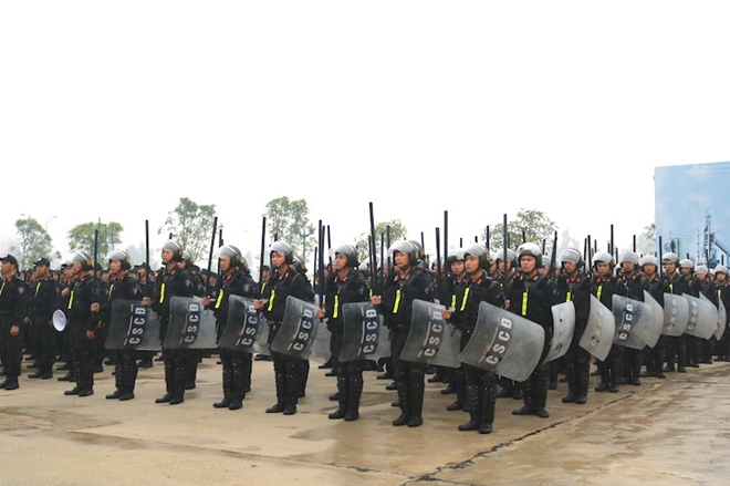 Trung đoàn CSCĐ Bắc Trung Bộ diễn tập phương án năm 2019 - Ảnh minh hoạ 2