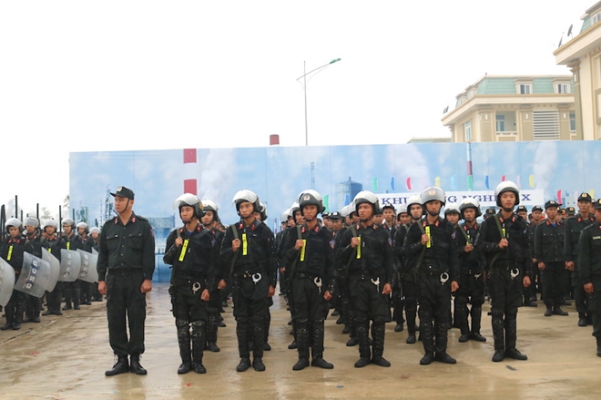 Trung đoàn CSCĐ Bắc Trung Bộ diễn tập phương án năm 2019 - Ảnh minh hoạ 4