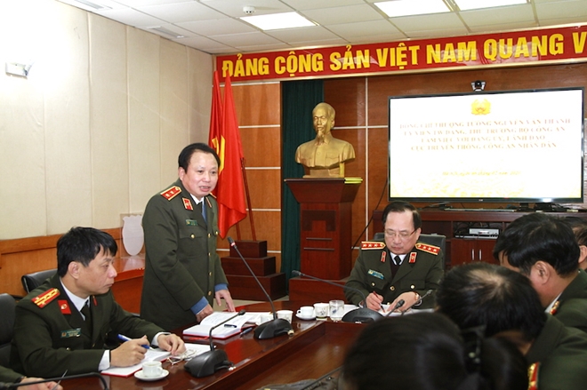 Thứ trưởng Nguyễn Văn Thành làm việc với Đảng uỷ, lãnh đạo Cục Truyền thông CAND - Ảnh minh hoạ 2