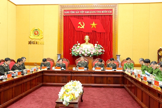 Bộ trưởng Tô Lâm chủ trì Hội nghị giao ban công tác Công an