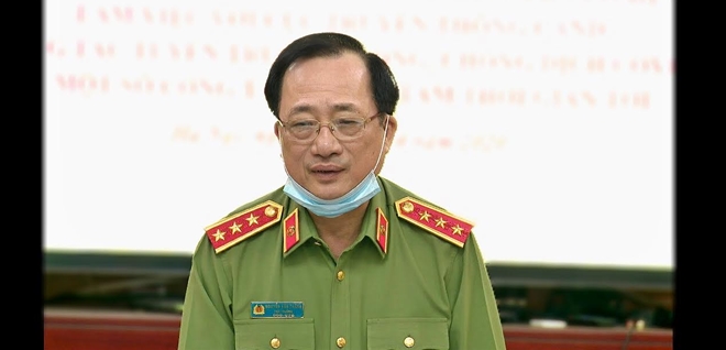 Thứ trưởng Nguyễn Văn Thành làm việc với Cục Truyền thông CAND