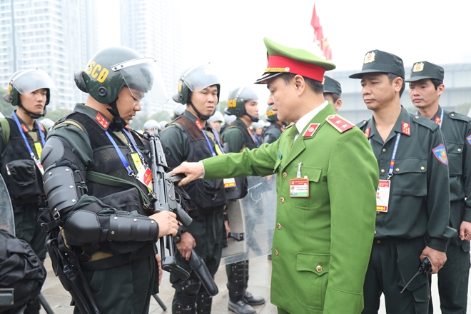 Cảnh sát cơ động nguyện toàn tâm bảo vệ Đại hội Đảng - Ảnh minh hoạ 10