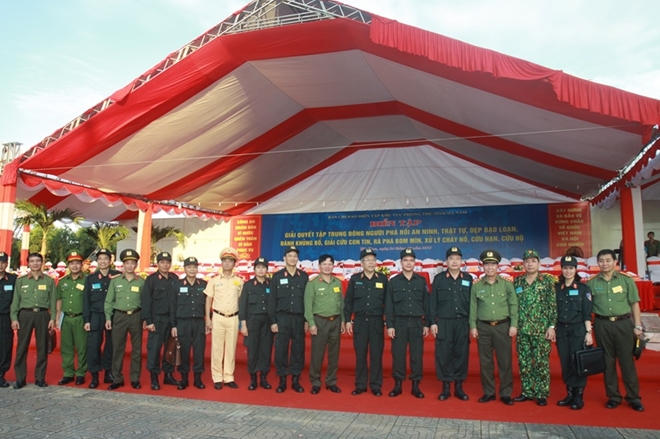 Diễn tập khu vực phòng thủ tỉnh Hà Nam năm 2018 - Ảnh minh hoạ 4