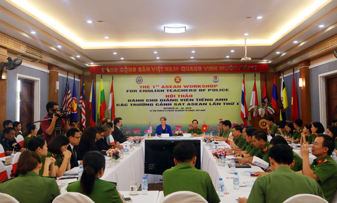 Khai mạc Hội thảo dành cho giảng viên tiếng Anh các trường Cảnh sát ASEAN lần thứ I - Ảnh minh hoạ 2