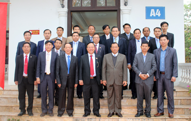 Đoàn đại biểu Tổng cục Trại giam Vương quốc Campuchia thăm và làm việc tại Trường trung cấp CSND VI - Ảnh minh hoạ 2
