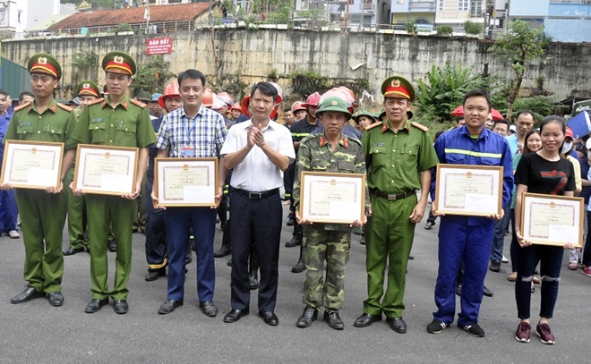 Diễn tập phương án chữa cháy tại Hạ Long - Ảnh minh hoạ 5