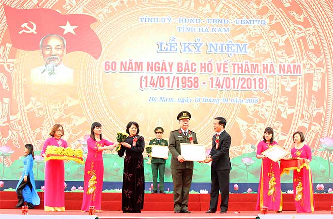 Kỷ niệm 60 năm Bác Hồ về thăm tỉnh Hà Nam
