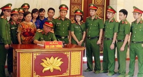 Trường Trung cấp Cảnh sát vũ trang về nguồn tại tỉnh Cao Bằng