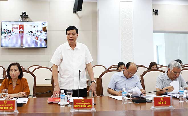 Thứ trưởng Nguyễn Văn Thành, Trưởng Đoàn giám sát Hội đồng quản lý BHXHVN làm việc tại Quảng Ninh - Ảnh minh hoạ 2