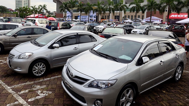 Việt Nam cũng áp dụng hạn ngạch thuế quan đối với ôtô cũ với lượng hạn ngạch ban đầu là 66 chiếc.