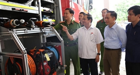 Tăng cường giám sát công tác phòng cháy, chữa cháy trên địa bàn tỉnh Hà Tĩnh
