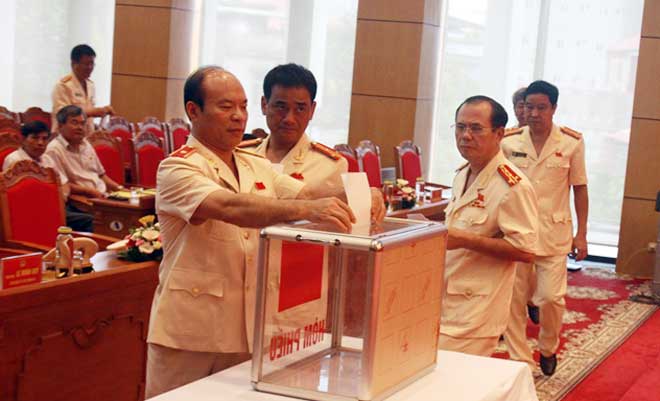 Thiếu tướng Lê Minh Quý tái đắc cử Bí thư Đảng ủy Viện KH&CN - Ảnh minh hoạ 5