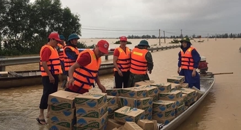 Hỗ trợ khẩn cấp đồng bào 3 tỉnh miền Trung bị thiệt hại bởi mưa lũ