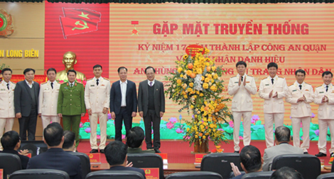 Công an quận Long Biên hoàn thành xuất sắc nhiệm vụ được giao