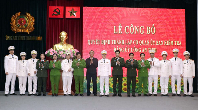 Thành lập Cơ quan Ủy ban Kiểm tra Đảng ủy Công an tỉnh Thanh Hóa - Ảnh minh hoạ 3
