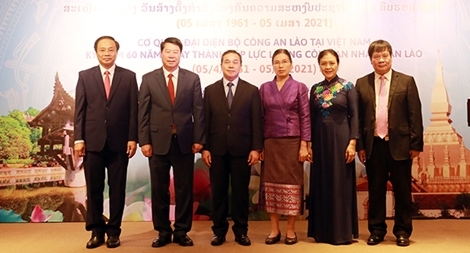 Thắt chặt quan hệ hợp tác giữa lực lượng CAND hai nước Việt – Lào