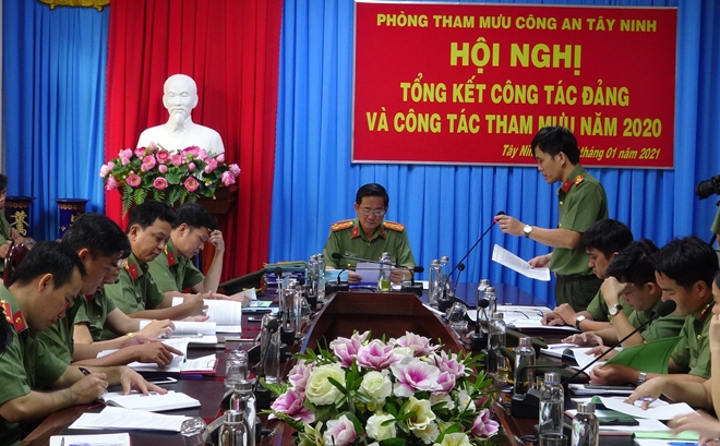 Phòng Tham mưu, Công an tỉnh Tây Ninh sáng tạo, ứng dụng khoa học kỹ thuật trong công tác