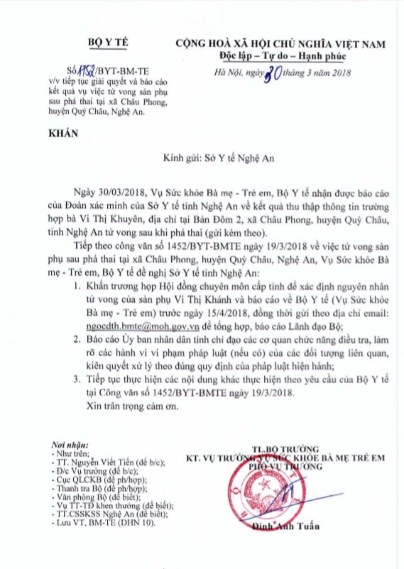 Vụ tử vong khi phá thai bằng nước rau ngót: Lang băm học hết lớp 7