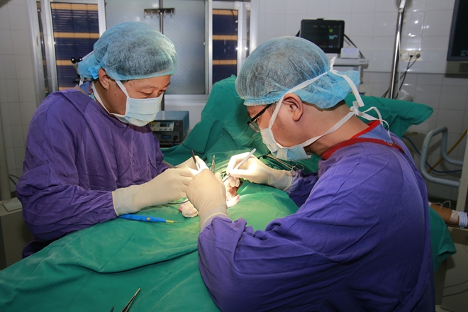 Phẫu thuật tại Trung tâm Nam học-Bệnh viện Việt Đức