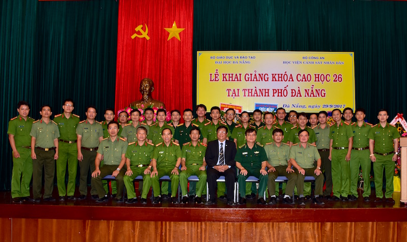 Học viện CSND khai giảng lớp Cao học Luật K26 tại Đà Nẵng