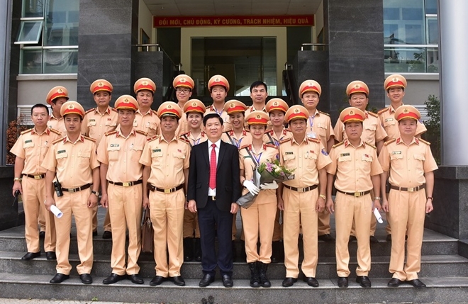 Thứ trưởng Nguyễn Văn Sơn kiểm tra công tác đảm bảo  ATGT phục vụ GEF 6 - Ảnh minh hoạ 3
