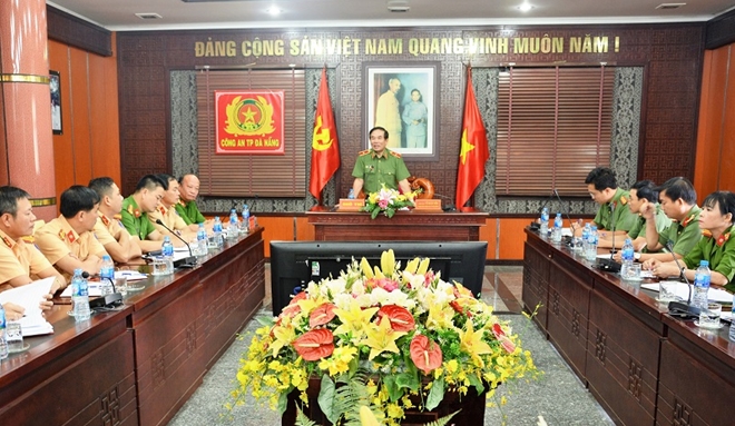 Công an TP Đà Nẵng tăng cường công tác đảm bảo TTATGT
