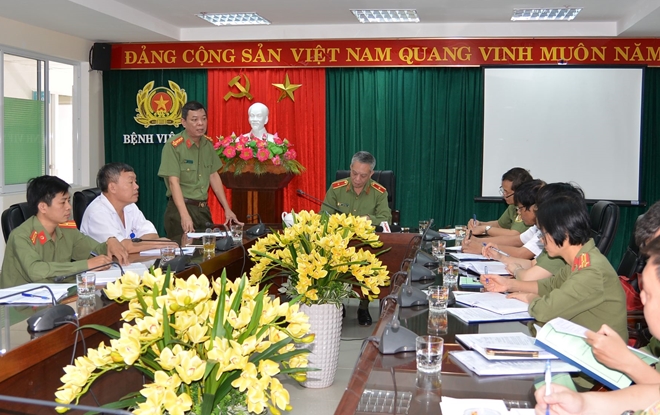 Cục Y tế Bộ Công an kiểm tra công tác phòng dịch nCoV tại Đà Nẵng