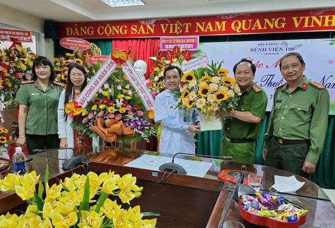 Chúc mừng Bệnh viện 199 nhân Ngày thầy thuốc Việt Nam