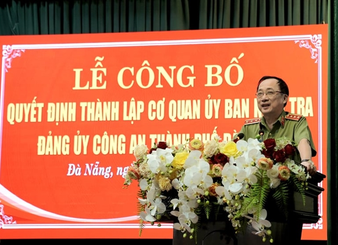 Thành lập Cơ quan UBKT Đảng ủy Công an TP Đà Nẵng