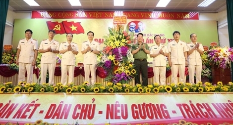 Thứ trưởng Bùi Văn Nam dự Đại hội Đảng bộ Công an tỉnh Bắc Giang