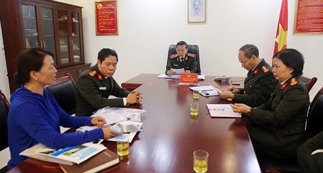Bộ trưởng Bộ Công an Tô Lâm tiếp công dân