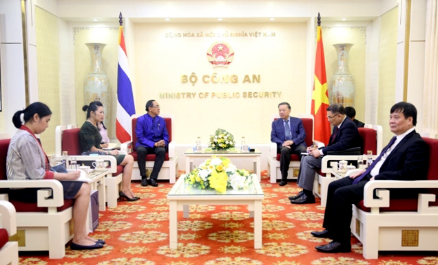 Thúc đẩy quan hệ hợp tác Bộ Công an Việt Nam và các cơ quan thực thi pháp luật Thái Lan