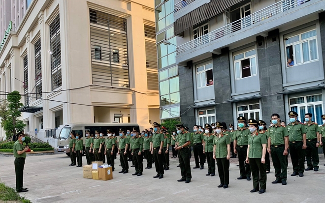 Bệnh viện Y học cổ truyền Bộ Công an: 51 bác sĩ, nhân viên y tế chi viện Bắc Giang