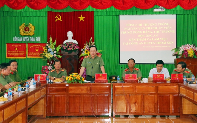 Thứ trưởng Nguyễn Văn Thành làm việc tại tỉnh An Giang - Ảnh minh hoạ 5