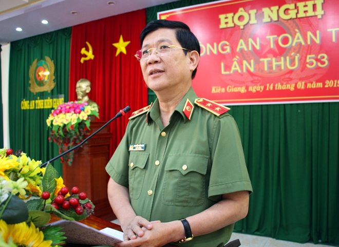 Thứ trưởng Nguyễn Văn Sơn dự triển khai công tác năm 2019 Công an tỉnh Kiên Giang - Ảnh minh hoạ 5