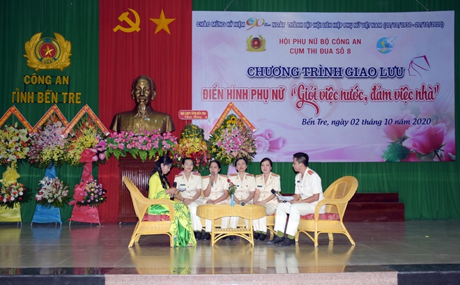 Công an Bến Tre Kỷ niệm 90 năm thành lập Hội Liên hiệp Phụ nữ Việt Nam - Ảnh minh hoạ 3