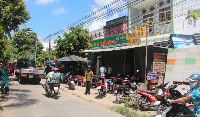 Căn nhà nơi xảy ra vụ án 