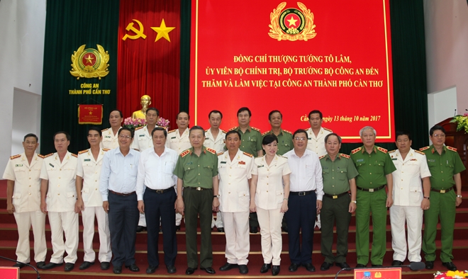 Bộ trưởng Tô Lâm làm việc với Công an và Cảnh sát PCCC TP Cần Thơ - Ảnh minh hoạ 5