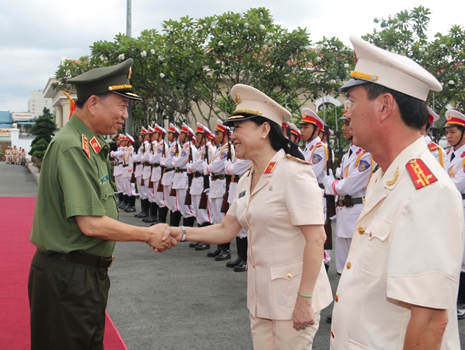 Bộ trưởng Tô Lâm làm việc với Công an và Cảnh sát PCCC TP Cần Thơ - Ảnh minh hoạ 3