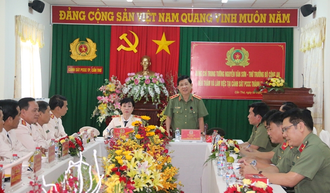 Thứ trưởng Nguyễn Văn Sơn thăm và làm việc tại TP Cần Thơ - Ảnh minh hoạ 4