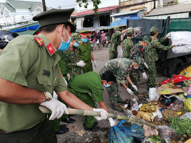 Tuổi trẻ lực lượng vũ trang Sóc Trăng ra quân bảo vệ môi trường - Ảnh minh hoạ 5