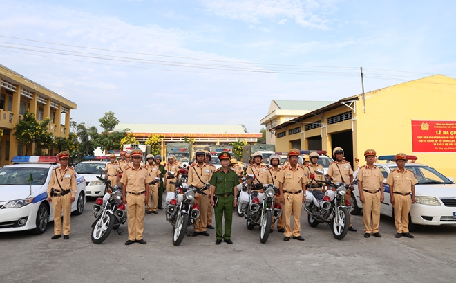 Công an các đơn vị, địa phương ra quân đảm bảo ANTT Xuân Kỷ Hợi 2019 - Ảnh minh hoạ 14