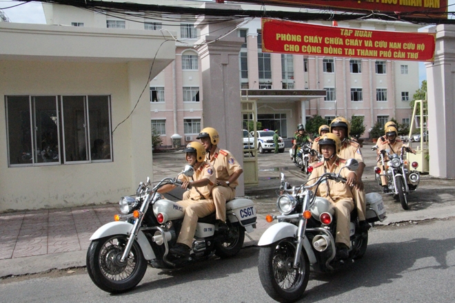 Công an quận Ninh Kiều được nhiều người dân ngợi khen